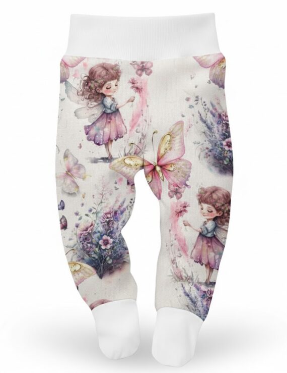 Mädchen Babyhosen mit Fuß