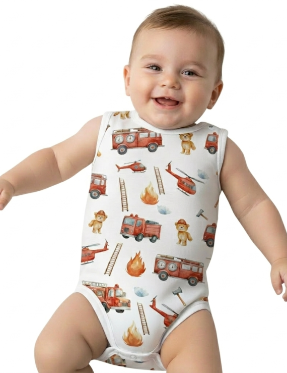 Ärmellose Baby Bodys für Jungen