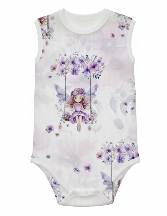 Baby Body Mädchen Feen Lila ärmellos