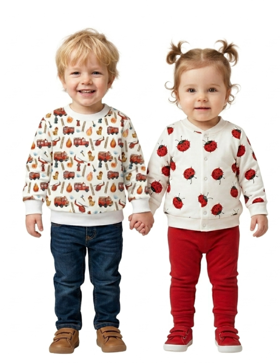 Baby Oberteile Jungen/Mädchen (Gr. 44–98)