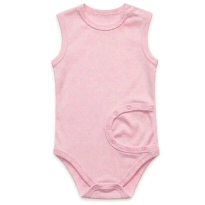 Baby PEG Body Mädchen rosa ärmellos