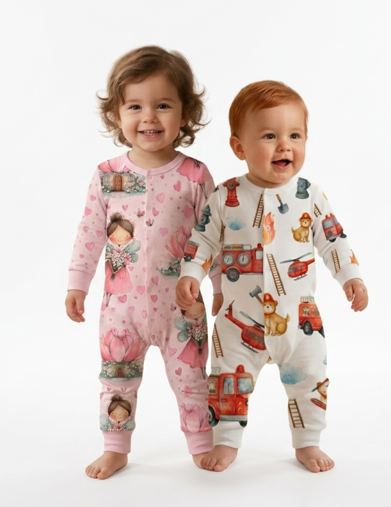 Baby Schlafanzüge Jungen/ Mädchen (Gr. 44–98)