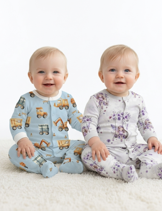 Baby Strampler, Overalls Jungen/Mädchen (Gr. 44–98)