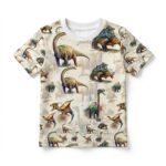 Baby T-Shirt mit Dino Muster