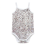Damen Spaghettiträger Body bordeaux Blumenmuster