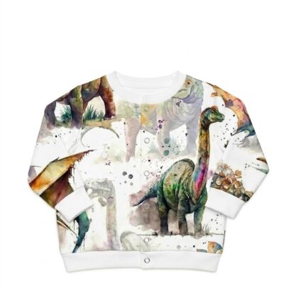 Dino Babyjacke aus Baumwolle für Jungen und Mädchen im Sommer