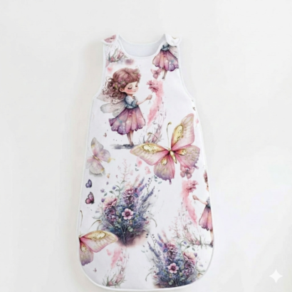 Feen Schlafsack aus Futter-Baumwolle für Baby Mädchen