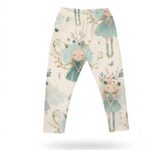 Grüne Feen Baby Leggings lange Baumwoll Leggings für Mädchen