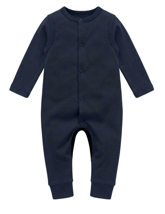 Herren Baumwolle Overall dunkelblau langarm