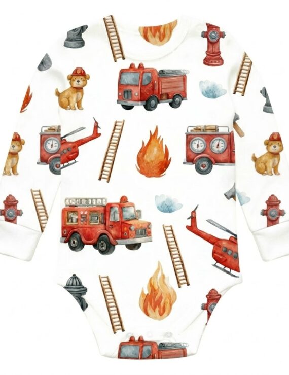 Kinder Body Feuerwehr langarm Junge