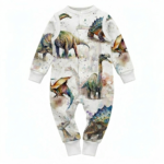 Kinder Dino Overall langarm Dinosaurier Muster
