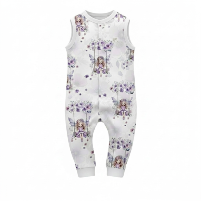 Kinder Feen Overall Lila ärmellos Mädchen