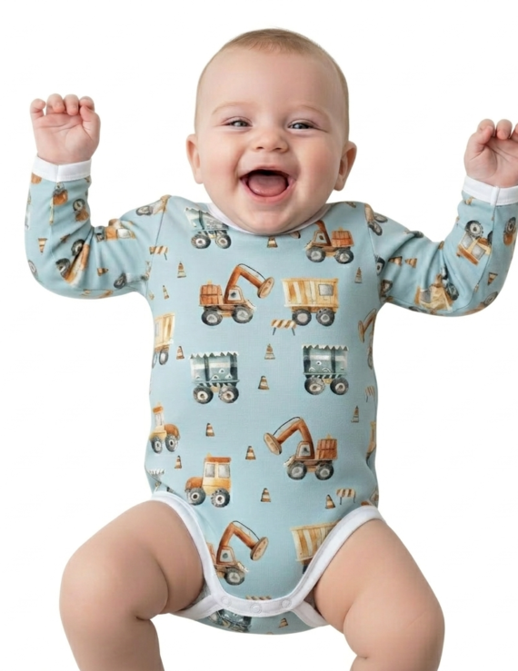 Langarm Baby Bodys für Jungen