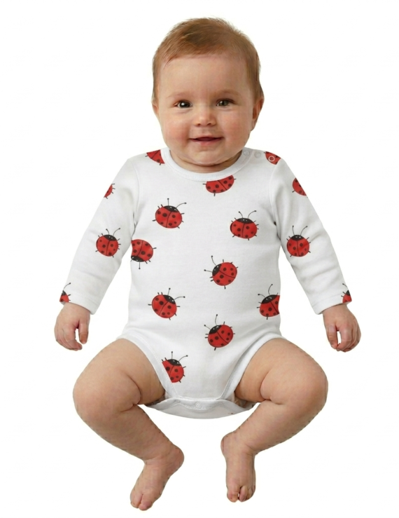 Langarm Baby Bodys für Mädchen