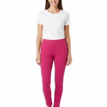 Teenager Mädchen in pinker Leggings