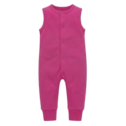 Pflege Teen Overall ärmellos Pink Baumwolle