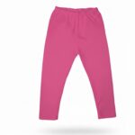 Pink Baby Leggings lange Baumwoll Leggings in Pink für Mädchen