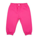 Pink Babyhose Baumwolle mit elastischem Bund für Mädchen