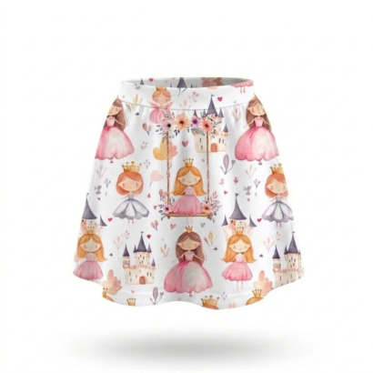 Prinzessin Baby Rock aus Baumwolle für Mädchen