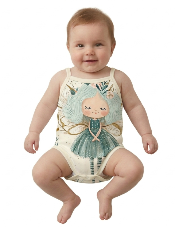Spaghettiträger Baby Bodys für Mädchen