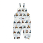 Latzhose mit Traktormotiv aus Baumwolle für Baby Jungen