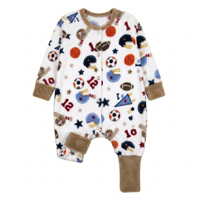 Ball Laufsack Baby aus Wellsoft mit Ballmotiv