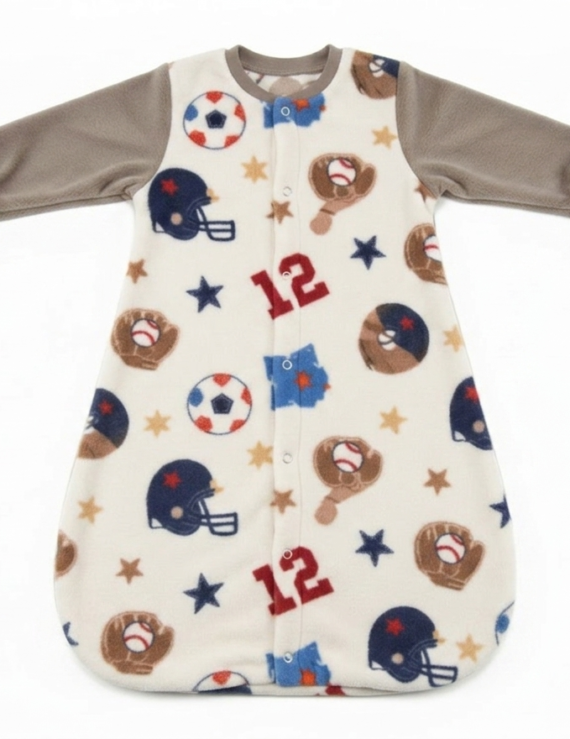 Ball Schlafsack Baby aus Wellsoft für Baby-Jungen