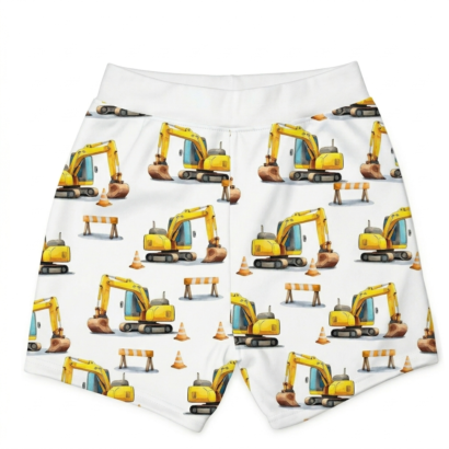 Baustellen Shorts Baby in Gelb für Baby-Jungen