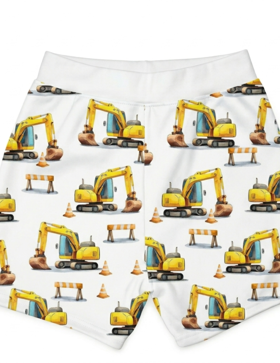 Baustellen Shorts Baby in Gelb für Baby-Jungen