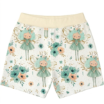 Grüne Feen Shorts aus Baumwolle für Baby-Mädchen