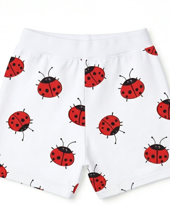 Marienkäfer Shorts Baby aus Baumwolle für Baby-Mädchen