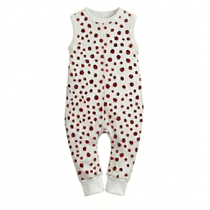 Marienkäfer Teenager Jumpsuit ärmellos aus Baumwolle