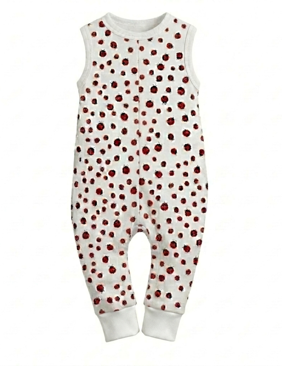 Marienkäfer Teenager Jumpsuit ärmellos aus Baumwolle