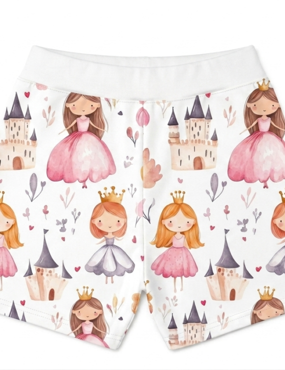 Prinzessin Shorts Baby aus Baumwolle für Baby-Mädchen