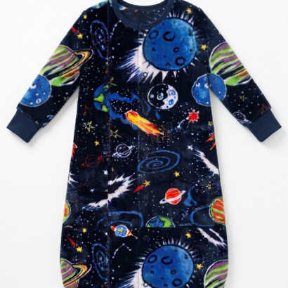 Weltraum Schlafsack Baby aus Wellsoft für Baby-Jungen