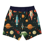 Weltraum Shorts Baby in Dunkelblau für Baby-Jungen